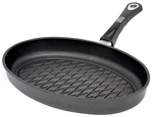 Kala-BBQ-pannu 35x24x5cm, alumiinivalu, induktio, paksuus 9-10mm, tarttumaton Lotan-pinnoite, uuninkestävä kahva (240*C) hinta ja tiedot | World´s Best Pan Koti ja keittiö | hobbyhall.fi