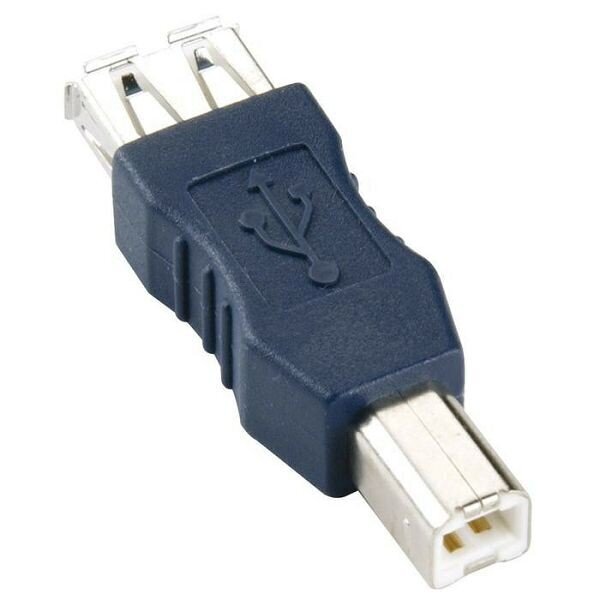 Bandridge CA46100X USB AB -sovitin A-kanta - B suutin EOL hinta ja tiedot | Adapterit | hobbyhall.fi