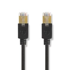 Kaapeli UTP Cat6 RJ45-RJ45, musta, 2m hinta ja tiedot | Kaapelit ja adapterit | hobbyhall.fi