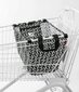 Ostoskassi 30L voidaan kiinnittää ostoskärryyn, villainen jäljitelmä 6/24 hinta ja tiedot | Kauppakassit | hobbyhall.fi