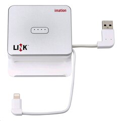 Imation Link Power Drive 32GB + 3000mAh vara-akku / USB+Lightning EOL hinta ja tiedot | Imation Puhelimet, älylaitteet ja kamerat | hobbyhall.fi