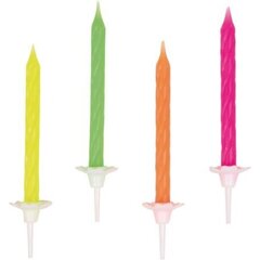 Kynttilät Neon, 6,3cm 10kpl/10 hinta ja tiedot | Kynttilät ja kynttilänjalat | hobbyhall.fi