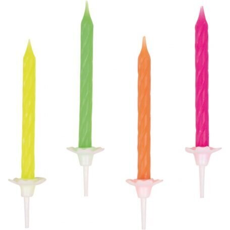 Kynttilät Neon, 6,3cm 10kpl/10 hinta ja tiedot | Kynttilät ja kynttilänjalat | hobbyhall.fi