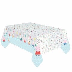 Peppa Pig (Pipsa Possu) Pöytäliina 120x180cm 1kpl/kpl hinta ja tiedot | Tarjoiluastiat ja aterimet juhliin | hobbyhall.fi