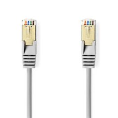 Verkkokaapeli UTP Cat5e RJ45-RJ45, harmaa, 1m hinta ja tiedot | Kaapelit ja adapterit | hobbyhall.fi