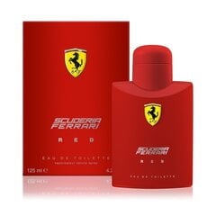 Ferrari Scuderia Ferrari Red EDT miehille 125 ml hinta ja tiedot | Miesten hajuvedet | hobbyhall.fi