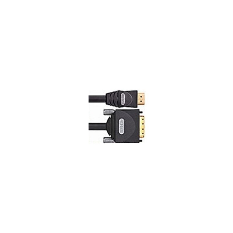 Profigold PGV1120 HDMI-liitin-DVI-liitin, 20m EOL hinta ja tiedot | Kaapelit ja adapterit | hobbyhall.fi