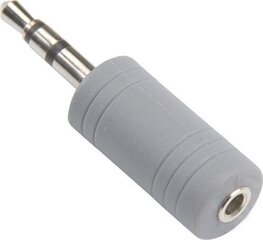 Bandridge BAP442 3,5 mm M - 2,5 mm F stereosovitin EOL hinta ja tiedot | Adapterit | hobbyhall.fi