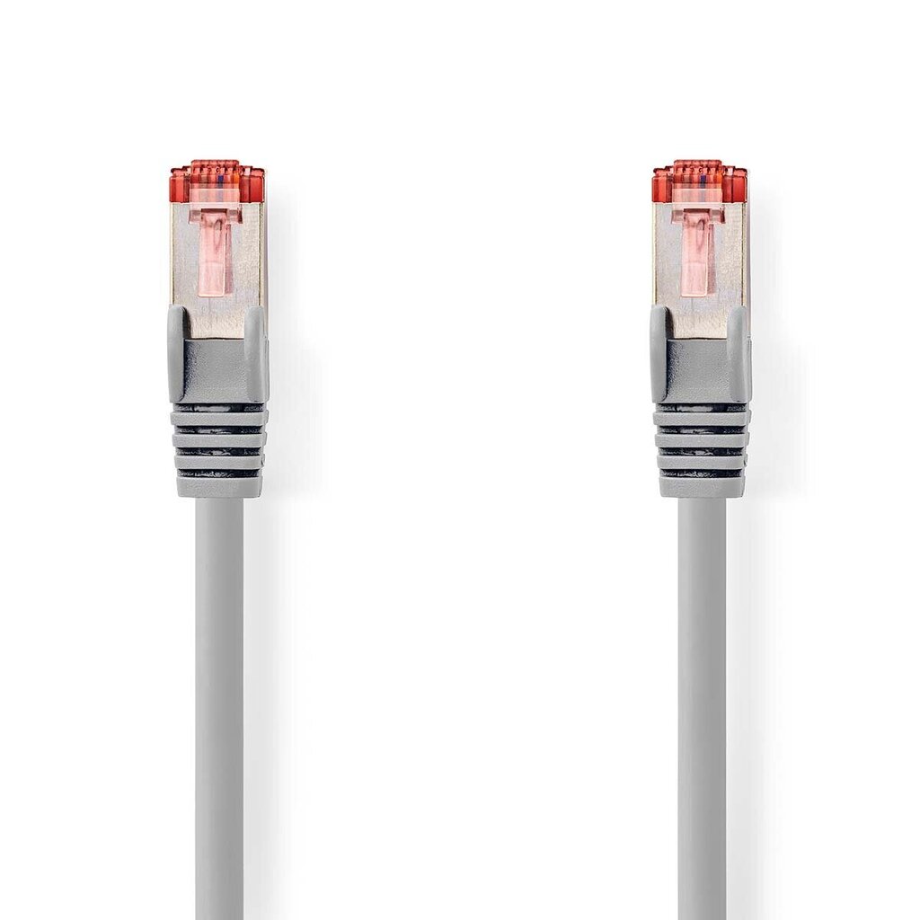 Verkkokaapeli UTP Cat6 RJ45-RJ45, harmaa, 3m hinta ja tiedot | Kaapelit ja adapterit | hobbyhall.fi