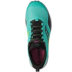 Saucony naisten juoksukengät Peregrine 12 Running Shoe Cool Mint/Acid S10737-26-9.5 hinta ja tiedot | Naisten urheilu- ja vapaa-ajan kengät | hobbyhall.fi