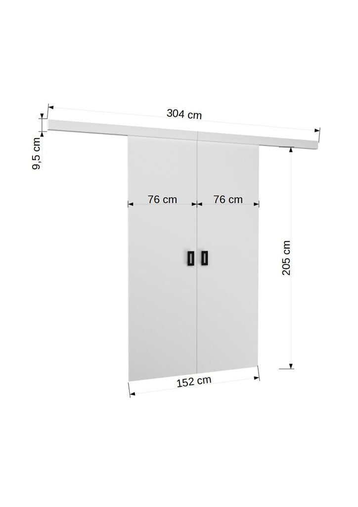 Pariovet Mars 140, tummanharmaa hinta ja tiedot | Kaapit | hobbyhall.fi