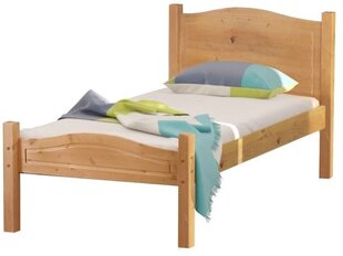 Barney-sänky, 90x200 cm, vaaleanruskea hinta ja tiedot | Sängyt | hobbyhall.fi