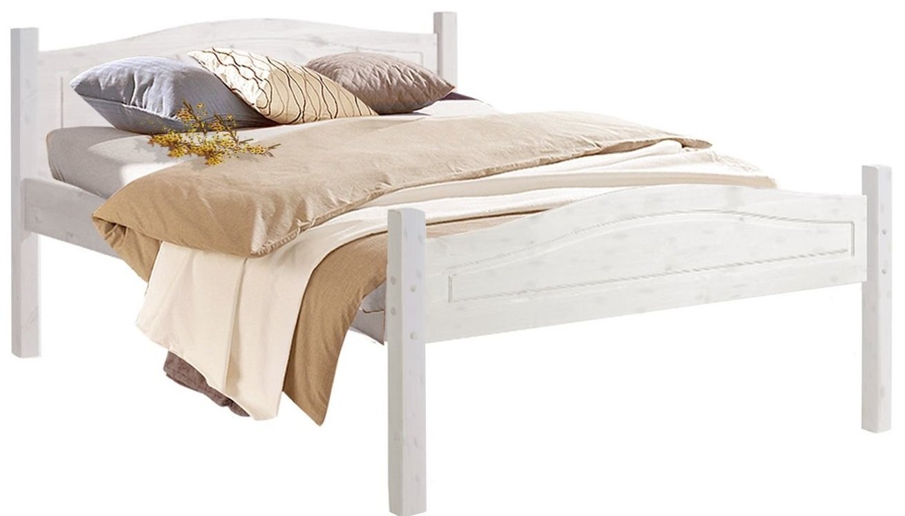 Barney-sänky, 140x200 cm, valkoinen hinta ja tiedot | Sängyt | hobbyhall.fi