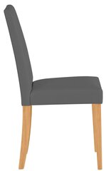 2 tuolin setti Lucca, harmaa/vaaleanruskea kaina ir informacija | Ruokapöydän tuolit | hobbyhall.fi