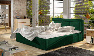 Sänky Belluno MD, 140x200 cm, vihreä hinta ja tiedot | Sängyt | hobbyhall.fi