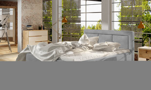 Sänky Belluno MD, 160x200 cm, harmaa hinta ja tiedot | Sängyt | hobbyhall.fi