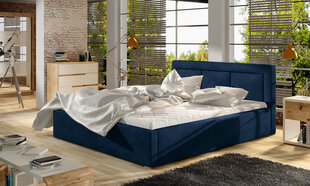 Sänky Belluno MTP, 160x200 cm, sininen hinta ja tiedot | Sängyt | hobbyhall.fi