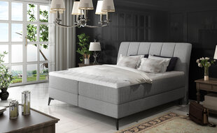 Aderito-sänky, 160 x 200 cm, kangas, harmaa hinta ja tiedot | Sängyt | hobbyhall.fi