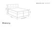 Sänky Mazzini Beds Mimicry 140x200 cm, vaaleanpunainen hinta ja tiedot | Sängyt | hobbyhall.fi