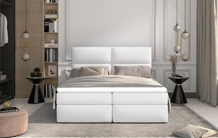 Sänky NORE Amber, 180x200cm, valkoinen hinta ja tiedot | Sängyt | hobbyhall.fi