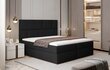 Sänky NORE Florence, 185x200cm, musta väri hinta ja tiedot | Sängyt | hobbyhall.fi