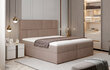 Sänky NORE Florence, 145x200cm, ruskea hinta ja tiedot | Sängyt | hobbyhall.fi