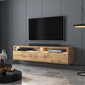 TV-pöytä Selsey Rednaw 140 LED, ruskea hinta ja tiedot | TV-tasot | hobbyhall.fi
