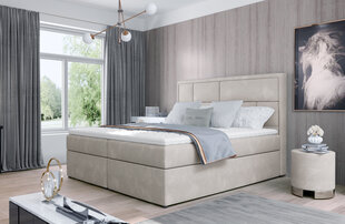 Sänky NORE Meron 23, 140 cm x 200 cm, beige hinta ja tiedot | Sängyt | hobbyhall.fi