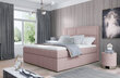 Sänky NORE Meron 22, 140x200 cm, vaaleanpunainen hinta ja tiedot | Sängyt | hobbyhall.fi