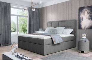Sänky NORE Meron 20, 160x200cm, harmaa hinta ja tiedot | Sängyt | hobbyhall.fi