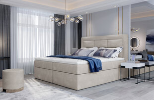 Sänky NORE Vivre 19, 140x200 cm, kerma hinta ja tiedot | Sängyt | hobbyhall.fi