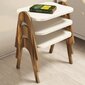3-osainen sohvapöytäsetti Kalune Design 845, beige/ruskea hinta ja tiedot | Sohvapöydät | hobbyhall.fi