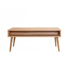 Sohvapöytä Kalune Design 869, ruskea/punainen hinta ja tiedot | Sohvapöydät | hobbyhall.fi