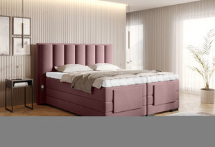 Sänky NORE Veros, 140x200 cm, roosa hinta ja tiedot | Sängyt | hobbyhall.fi