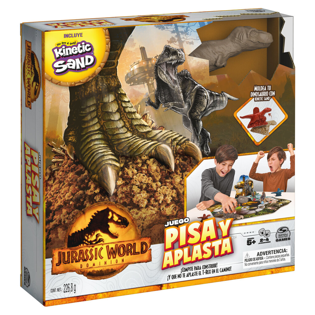 Lautapeli Jurassic World T-Rex Stomp n Smash SpinMaster Games hinta ja tiedot | Lautapelit ja älypelit | hobbyhall.fi