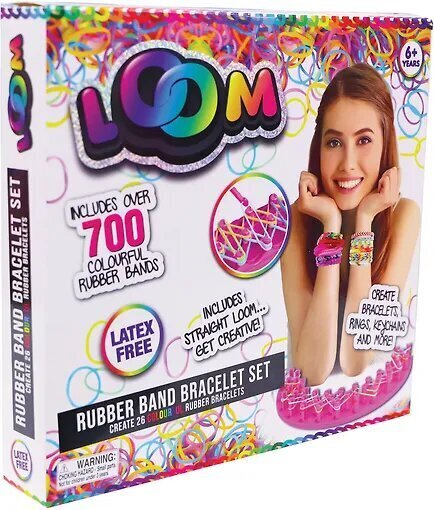 Luova setti Loom Bands Kit, 700 o. hinta ja tiedot | Kehittävät lelut | hobbyhall.fi