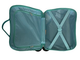 Paw Patrol (Ryhmä Hau) Ride on matkalaukku, turkoosin värinen hinta ja tiedot | Matkalaukut ja matkakassit | hobbyhall.fi