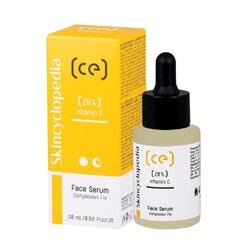 Kasvoseerumi 20 % C-vitamiinilla Skincyclopedia, 30ml hinta ja tiedot | Skincyclopedia Hajuvedet ja kosmetiikka | hobbyhall.fi