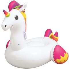 Ilmatäytteinen lautta Bestway Unicorn, 150x117x95 cm hinta ja tiedot | Puhallettavat vesilelut ja uima-asusteet | hobbyhall.fi