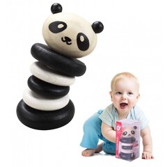 Puinen helistävä lelu " Panda" hinta ja tiedot | Vauvan lelut | hobbyhall.fi