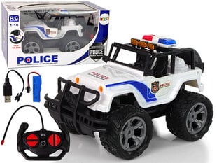 R/C kauko-ohjattava auto, poliisi jeep, jossa on avattavat ovet hinta ja tiedot | Poikien lelut | hobbyhall.fi