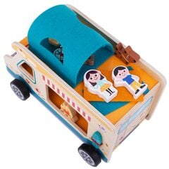 Puinen matkailuauto, Tooky Toy hinta ja tiedot | Vauvan lelut | hobbyhall.fi