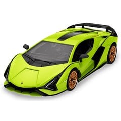 R/C-rakennusauto Lamborghini Sian FKP 37 1:18, vihreä hinta ja tiedot | Poikien lelut | hobbyhall.fi