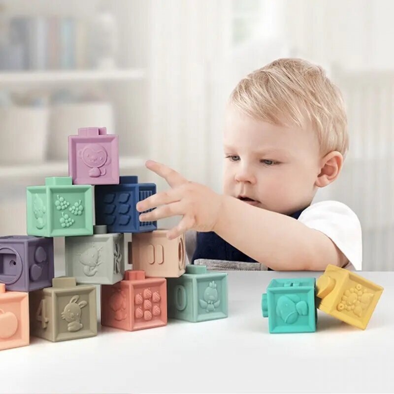 Woopie Sensory Puzzle Set, 23 kpl hinta ja tiedot | Vauvan lelut | hobbyhall.fi