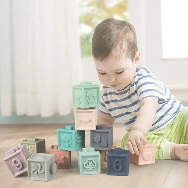 Woopie Sensory Puzzle Set, 23 kpl hinta ja tiedot | Vauvan lelut | hobbyhall.fi