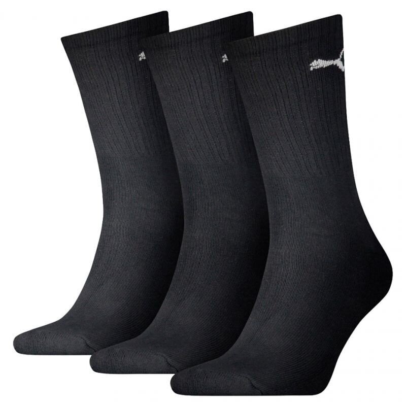 Puma Sukat Crew Sock 3P Black 880355 01 hinta ja tiedot | Miesten sukat | hobbyhall.fi