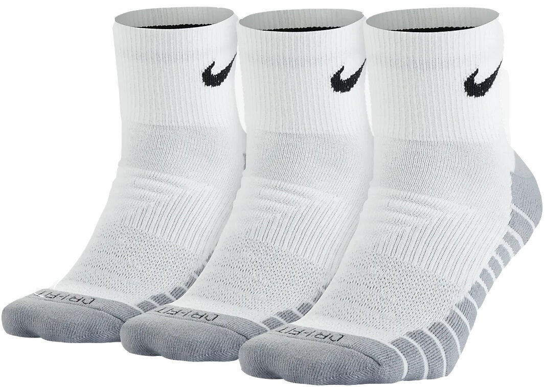 Nike Sukat U NK Evry Max Cush Ankle 3PR White hinta ja tiedot | Miesten sukat | hobbyhall.fi