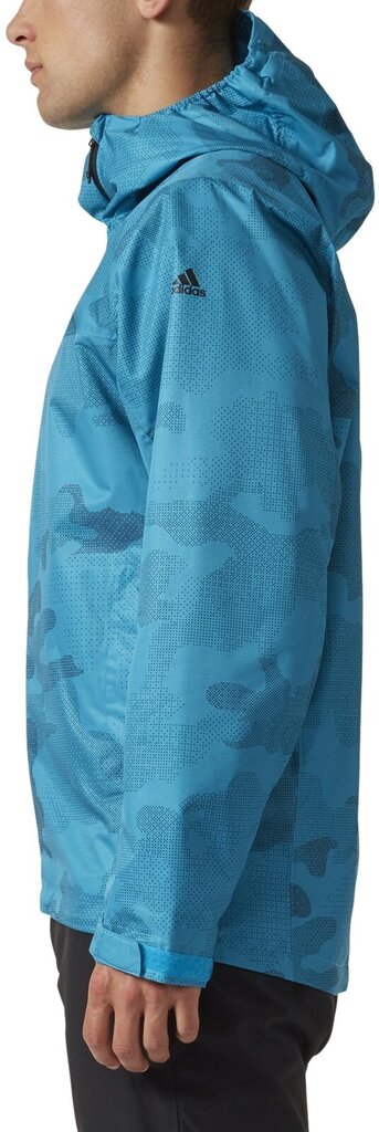 Adidas Takit Wandertag Jacket AOP Blue hinta ja tiedot | Miesten ulkoilutakit | hobbyhall.fi