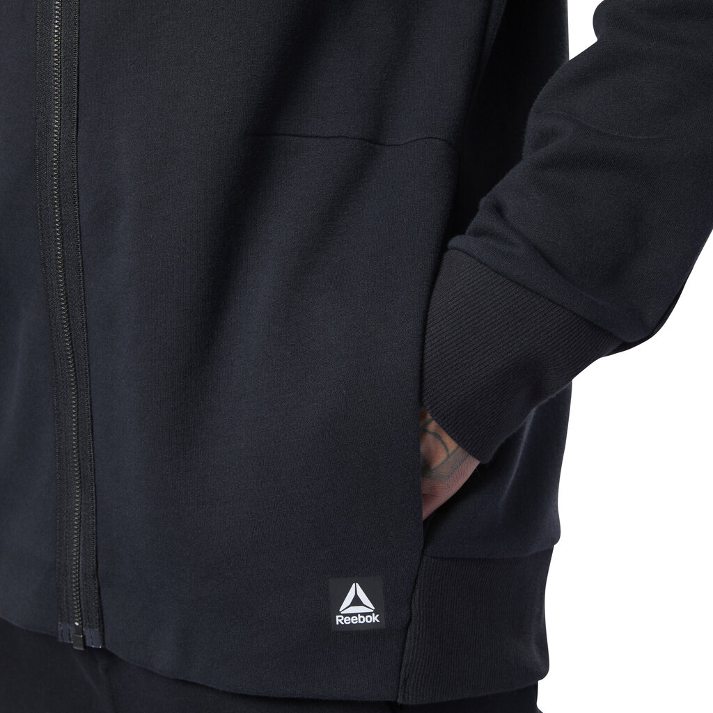 Reebok huppari TS FZ Hood Black hinta ja tiedot | Miesten puserot ja hupparit | hobbyhall.fi