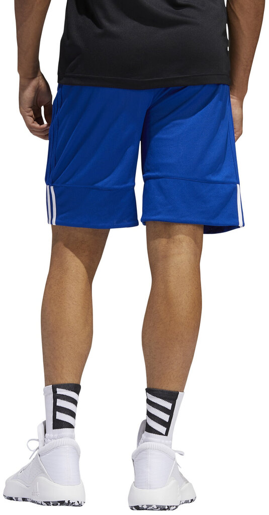 Adidas Koripallo Shortsit 3G Spee Rev Shorts Blue White hinta ja tiedot | Miesten shortsit | hobbyhall.fi